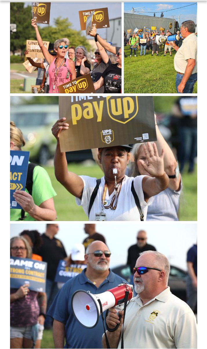 BrJoeBalkis's tweet photo. 7/18/23
#VOTENOups &amp; #Strike 8/1
#upsNegotiationsUpdate
#2023TeamstersupsContractCampaign #ups #Teamsters
#TeamstersMembers #PracticePicket.
#cuckerman photo-ops &amp; tries to co-opt in #louisville &amp; #lexington.
#DEFUNDfacebook
#DEFUNDtwitter
#DEFUNDyoutube
https://t.co/z4Tp1mC4g1 https://t.co/bGYoEPkdph