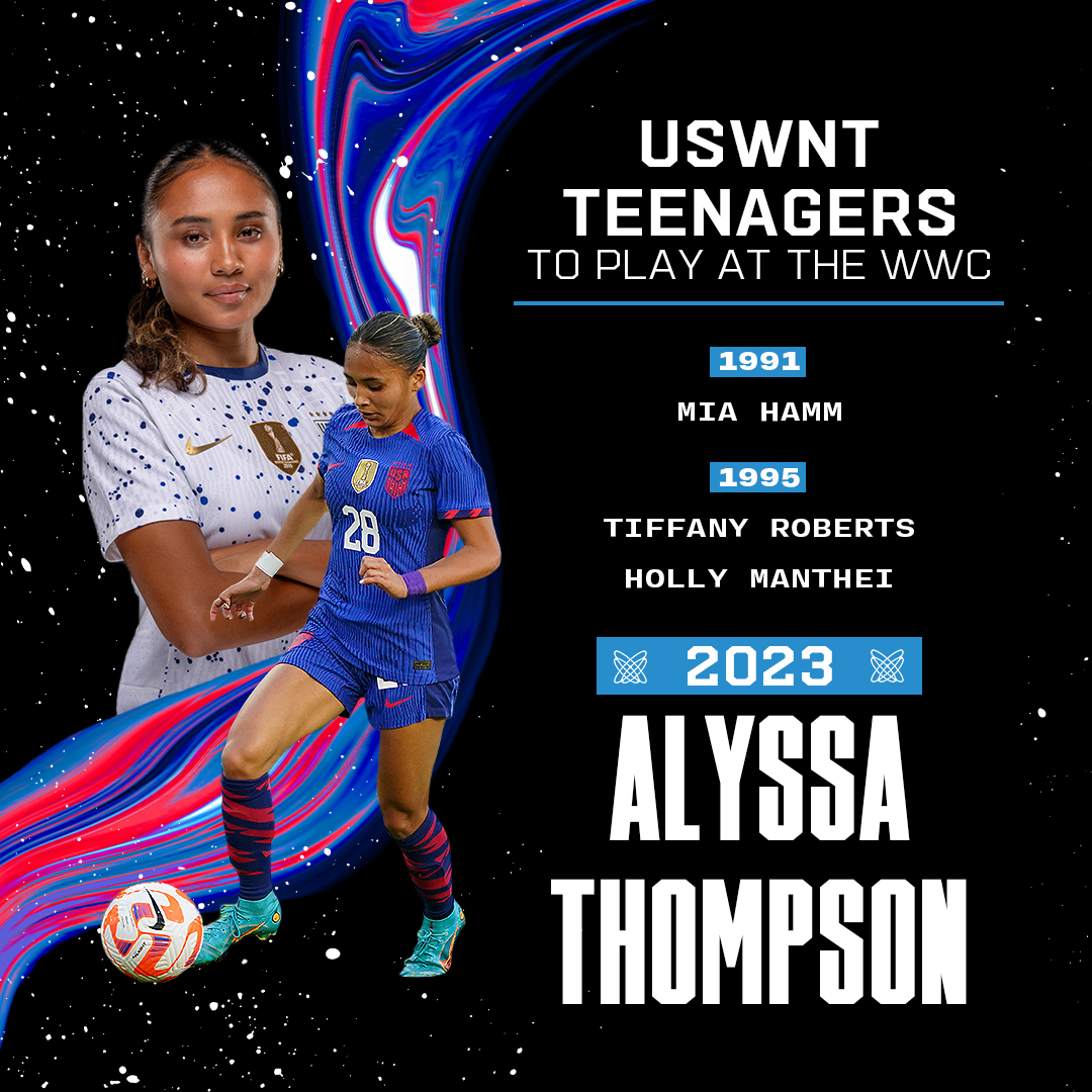 U.S. Women's National Soccer Team on Twitter "At 18 years, 257 days