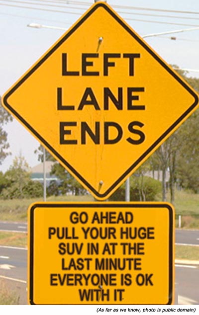 DAshley081275's tweet photo. #WhyIsIt That some people wait for the last second to merge when they know there is a lane closure a mile ahead? https://t.co/6FIfyJPym3