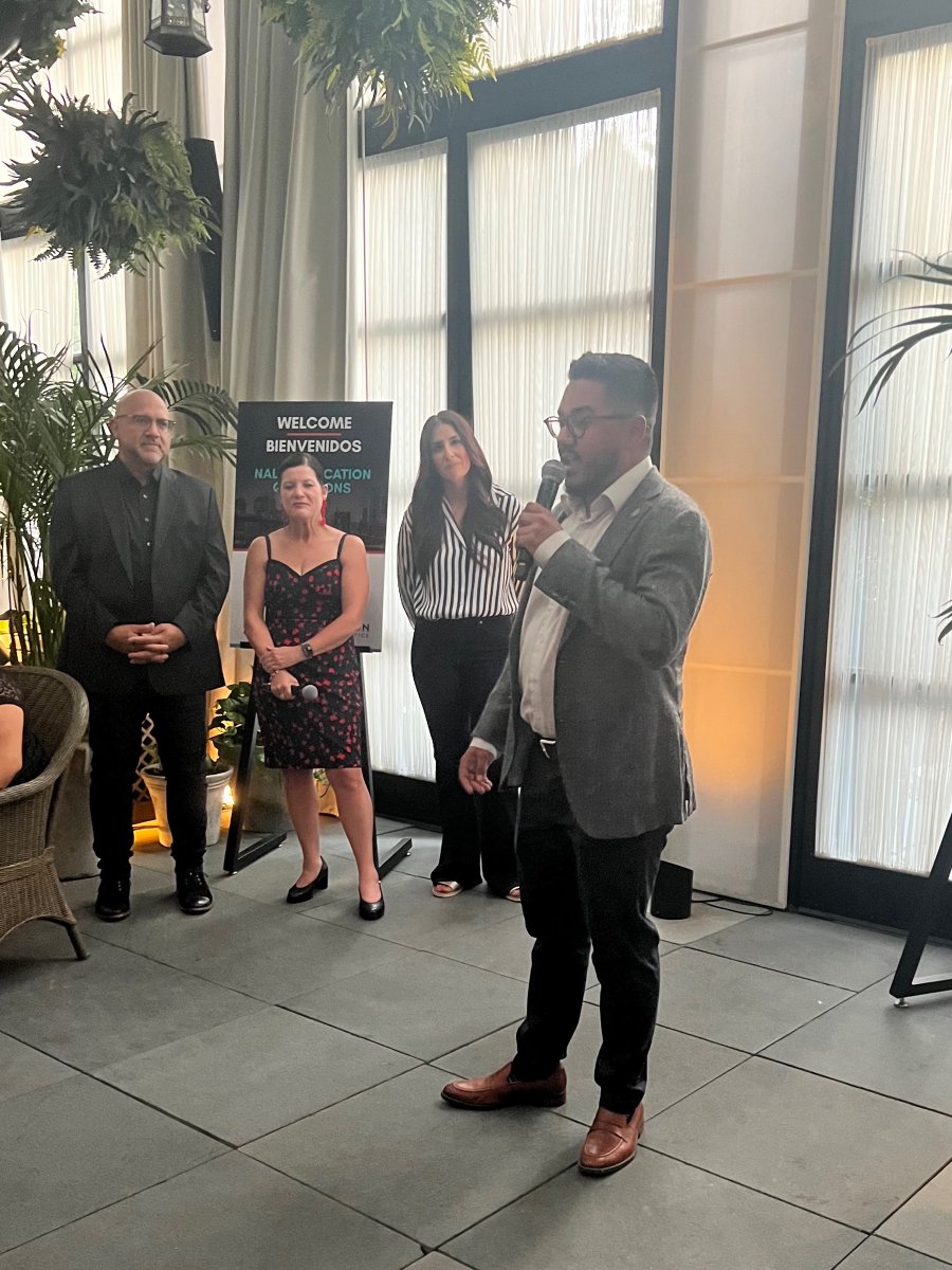 Latinos4Ed's tweet image. A special thank you to @_stephparra, @ArturoNALEO, and Kevin Lima, Deputy Director of the @WhiteHouseHPI for addressing the audience and reminding us all why the path to educational equity for Latino students begins with greater Latino representation in decision making positions.