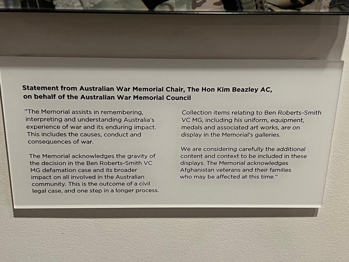 Interesting new additional at The Australian War Memorial…