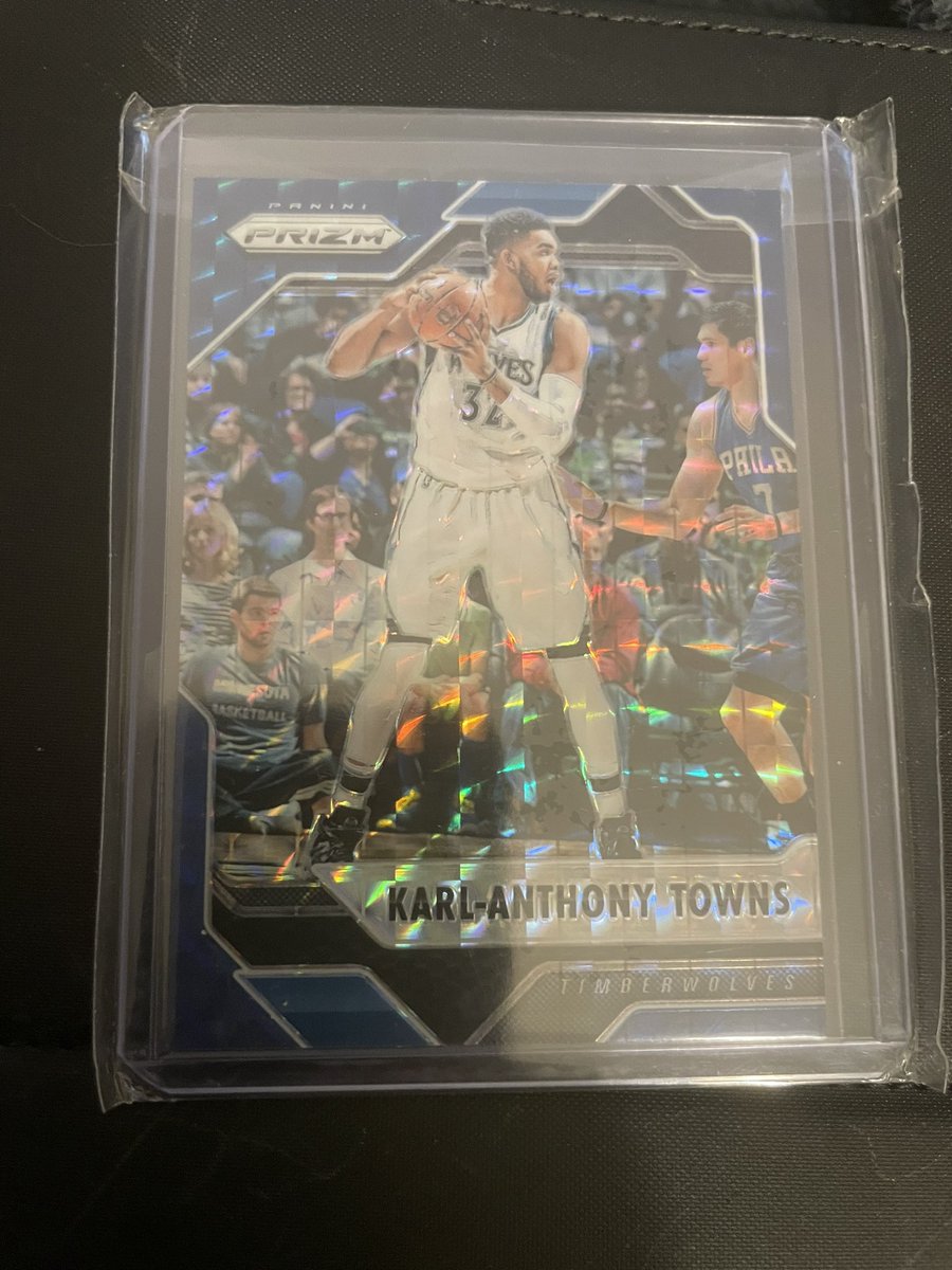 Karl-Anthony towns prizm mosaic blue $1.50

#cheapCards #cheapTimberwolves https://t.co/LbeZjbqPfy