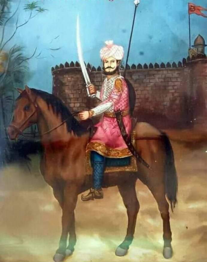 HitanandSharma's tweet photo. हुकूमत पे कब्जा करके हिंदुस्तानियत खां गुलाम,नई बनाओ जा सकत,जीते जी मर जैहौ पै गुलामी न स्वीकारो...

मध्यप्रदेश के चन्देरी, बानपुर के राजा, अमर बलिदानी जिन्होंने 1857 की क्रांति में महान वीरांगना झांसी की रानी लक्ष्मीबाई जी को सैन्य सहायता दिया, ऐसे महान योद्धा, माँ भारती की रक्षा और सम्मान के लिए अपना सर्वस्व न्यौछावर करने वाले मर्दन सिंह जी जूदेव के बलिदान दिवस पर उन्हें कोटि-कोटि नमन।
