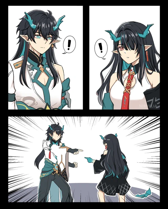 Another universe sibling #honkaistarrail #danhengIL #dusk 