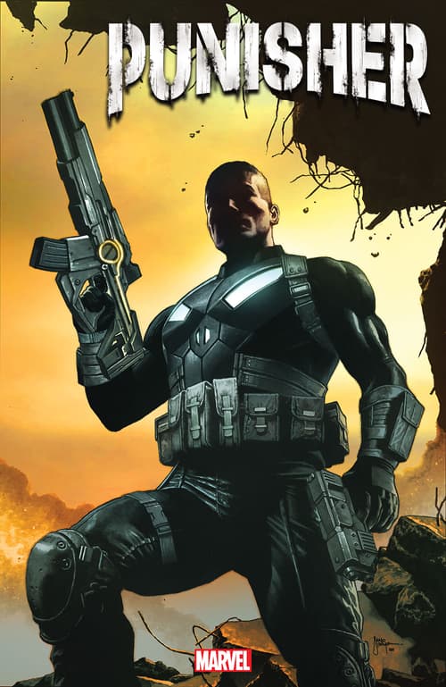 New Punisher revealed: Joe Garrison, a retired S.H.I.E.L.D. black ops agent, is brought back into the action after his past rears its violent head. But what put him on his path of vengeance?  1/3
#punisher #thepunisher #MarvelSDCC