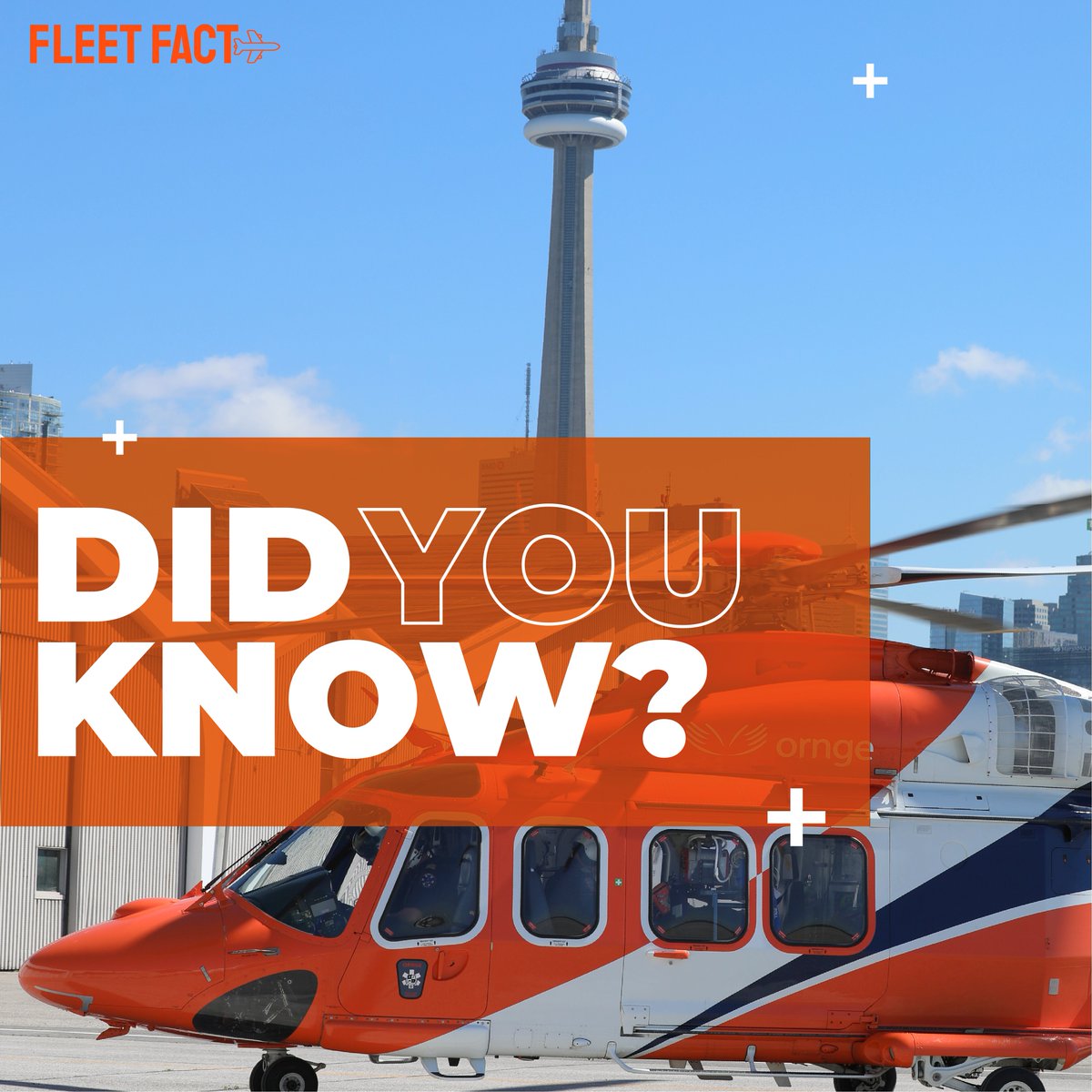 Ornge's rotor-wing fleet: 12 Leonardo AW-139 helicopters. With a max cruise speed of 306 km/h at 5,000 ft and a range of 1,187 km, they reach remote locations with ease. Power, versatility, and efficiency define Ornge's helicopters for our lifesaving missions.