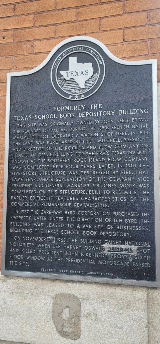 jenlezcol's tweet photo. A little bit of summer learning today as we visited the @SixthFlrMuseum. #CollinsFamilySummerBucketList2023 https://t.co/vVnl4ivn60