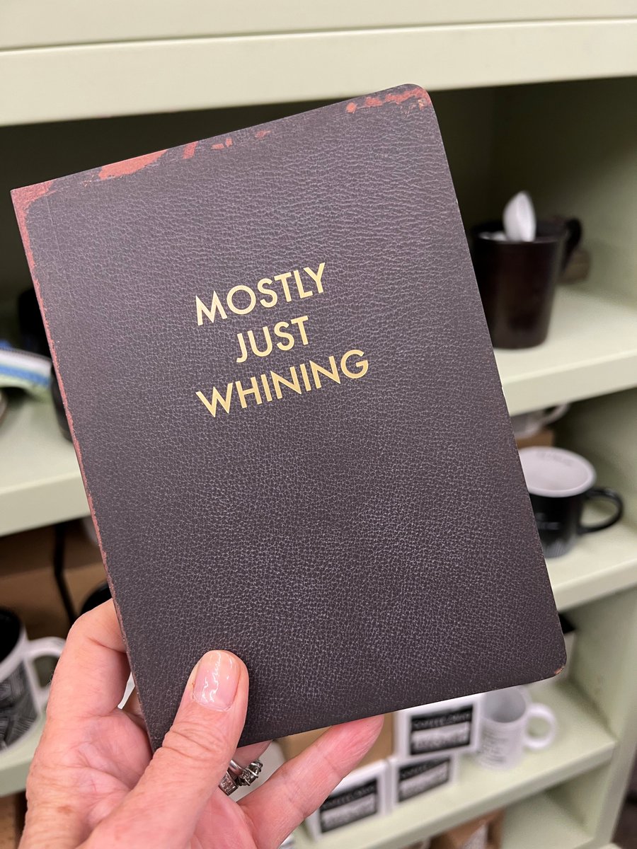 marthahallkelly's tweet photo. I think my husband would appreciate it if I used this journal instead of doing it out loud! 😊 https://t.co/zccTeeqV9u