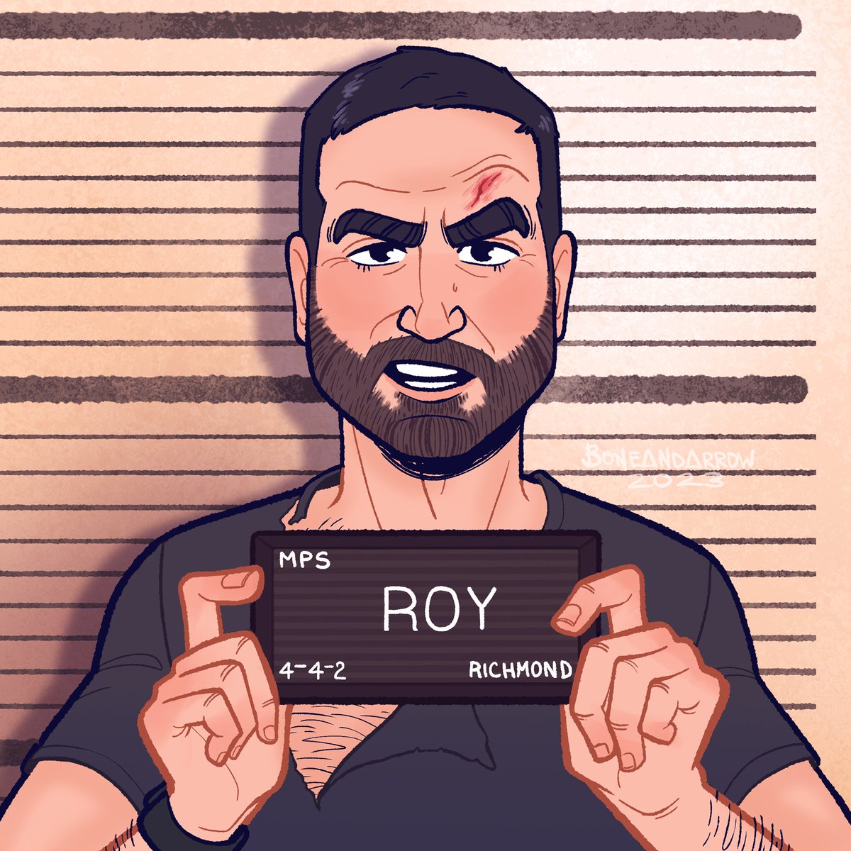 boneandarrowart's tweet photo. [#TedLasso] he's every-fucking-thing. and he's just jamie. happy #Barbie day from two idiots who can't fight ✨ #royjamie https://t.co/zsms3EPG92