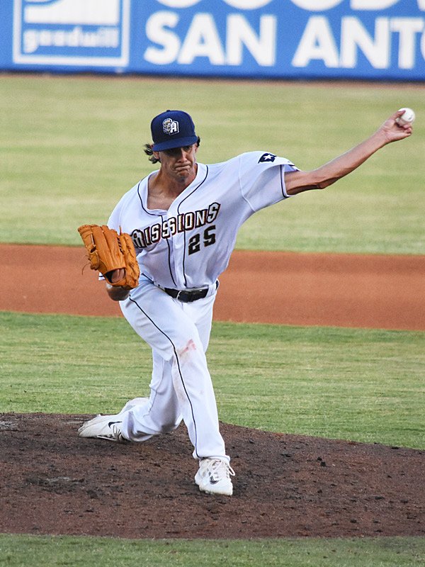 San Antonio Missions pitcher Jackson Wolf has joined the San Diego Padres and could make his major league debut tomorrow. 
<a href="/missionsmilb/">San Antonio Missions Baseball</a>