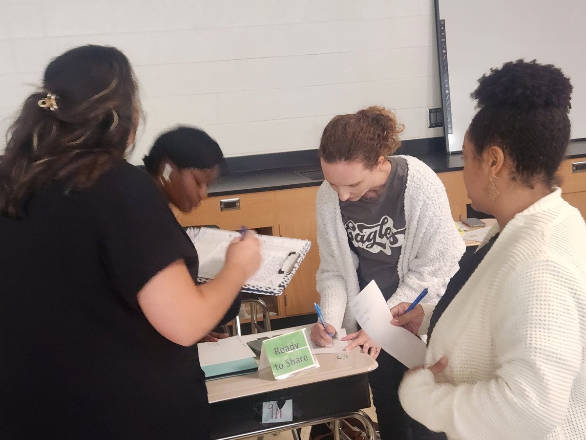 stacyrsalter's tweet photo. #EducatorsLaunch2023 Choice Day, 3 sessions of High Impact Instructional Strategies - Numbered Heads. There was so much engagement and learning today! #TotalParticipationTechniques https://t.co/sLHp05wAze