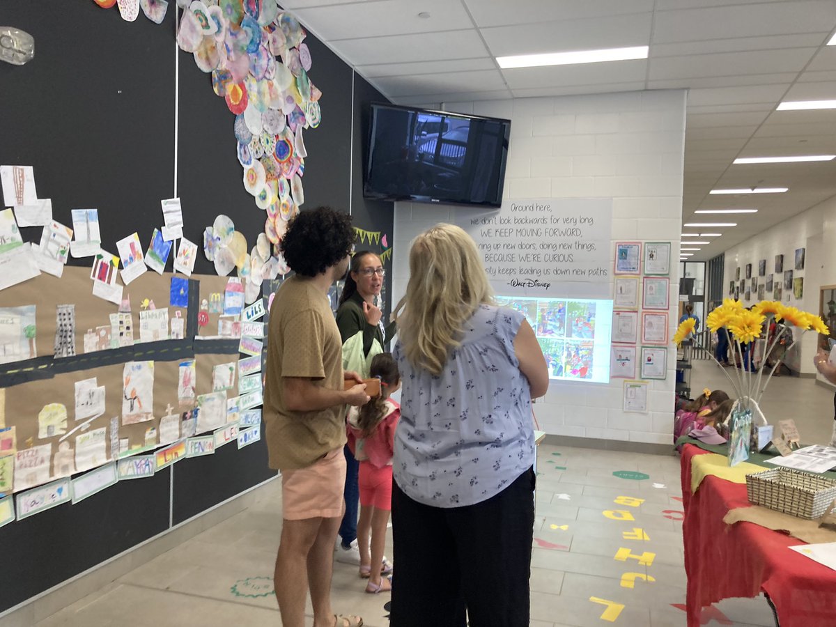 emmoretti's tweet photo. Summer Learning Gallery-Students led the walk through the learning gallery and shared their stories with their families #StudentVoice @TCDSB @OntarioSLP @TCDSBSummerLit #TCDSBSummerLearning2023 https://t.co/UCaPWgySrv
