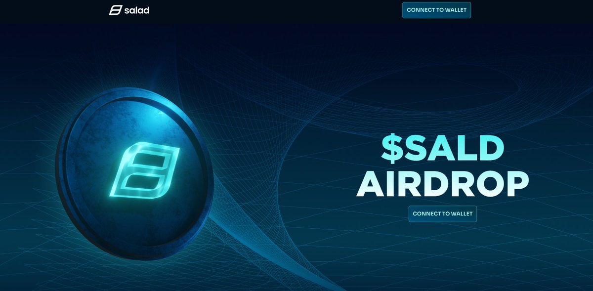 IT'S TIME! 🚨

After 2 years of building, we’re thrilled to announce that..😱

$SALD Airdrop Campaign is officialy LIVE! 🔵

➡ beacons.ai/claim_sald