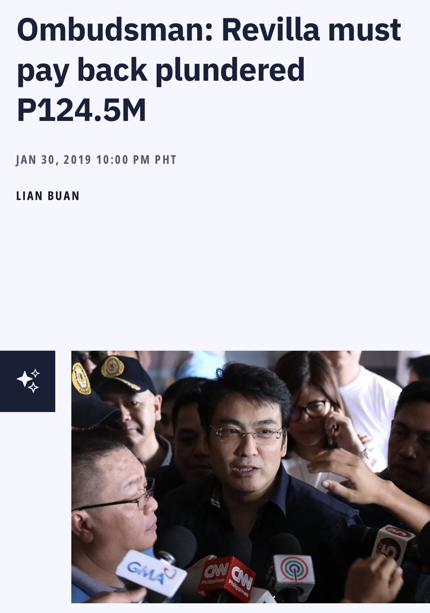 nabunturanguy's tweet photo. Wala ka talagang KAHIHIYAN, Bong Revilla, ano? Of all people, ikaw pa ang mag-accuse sa ICC ng “lost credibility?” Isauli mo muna sa amin ang “LOST 124.5M” w/c the ombudsman says is “plundered money.” Ang tanong, bakit Ikaw ang magsasauli? Sino ang plunderer? Pweh! Kadiri ka! https://t.co/ySLr1zUUF1