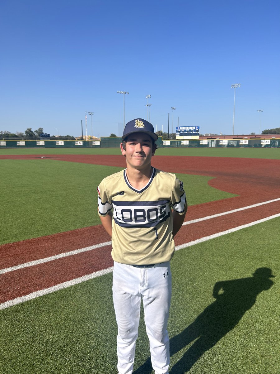 Five Tool South Texas (@fivetoolstx) on Twitter photo F: <a href="/Lobosbaseballsa/">Lobos Baseball</a> 2026 White 16, Sendero Baseball 15U 1
PoG: Drew Ammon 2-3, 2B, RBI, 2R
Pitcher: William Van Wisse 4 IP, 9K, R F: <a href="/Lobosbaseballsa/">Lobos Baseball</a> 2026 White 16, Sendero Baseball 15U 1
PoG: Drew Ammon 2-3, 2B, RBI, 2R
Pitcher: William Van Wisse 4 IP, 9K, R