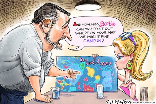 #tedcruz #barbie #movie #chinesecommunistpropaganda #map #bigbird #kissinguptochina