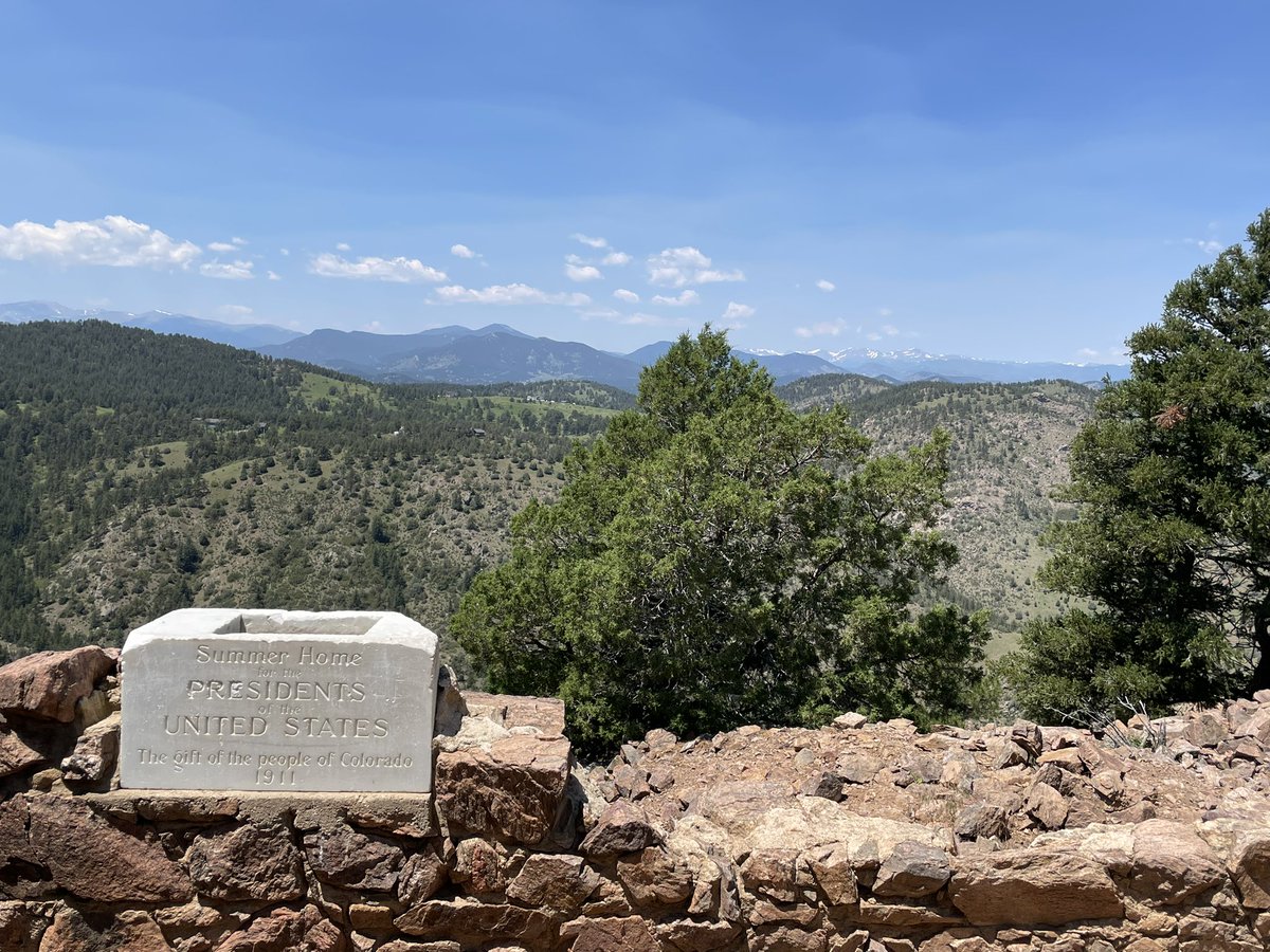equanimous_papi's tweet photo. 4th hike of the year on Castle Trail outside Indian Hills Colorado. Got to see the 1911 proposed site for the “Summer White House”. They made a mistake by selecting Camp Jordan. https://t.co/qdY5Pm6swq