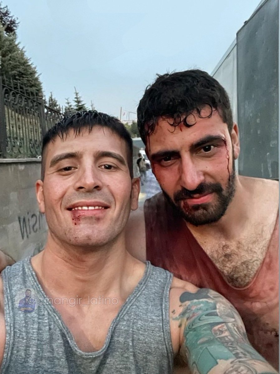 Cihangir Ceyhan en el set de la película Dengeler 🥊❤️‍🔥💪🎬 #CihangirCeyhan #Dengeler