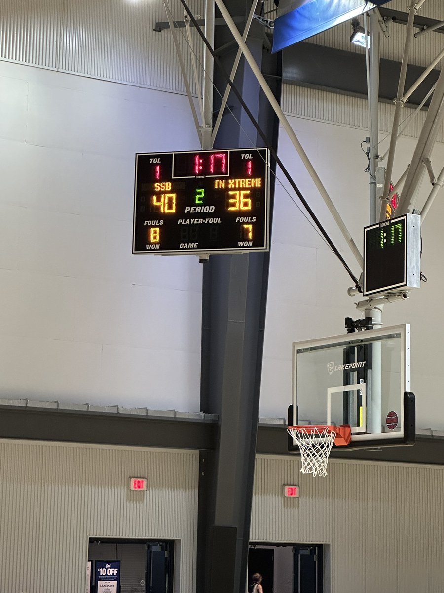 Team SSB 2027 currently up….let’s hang on girls!!!