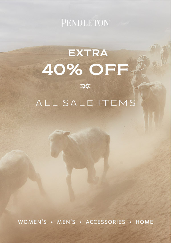 Looking for a deal on top of a deal? Our local <a href="/PendletonWM/">PendletonWoolenMills</a> has 40% all sale items for you through 7/25.