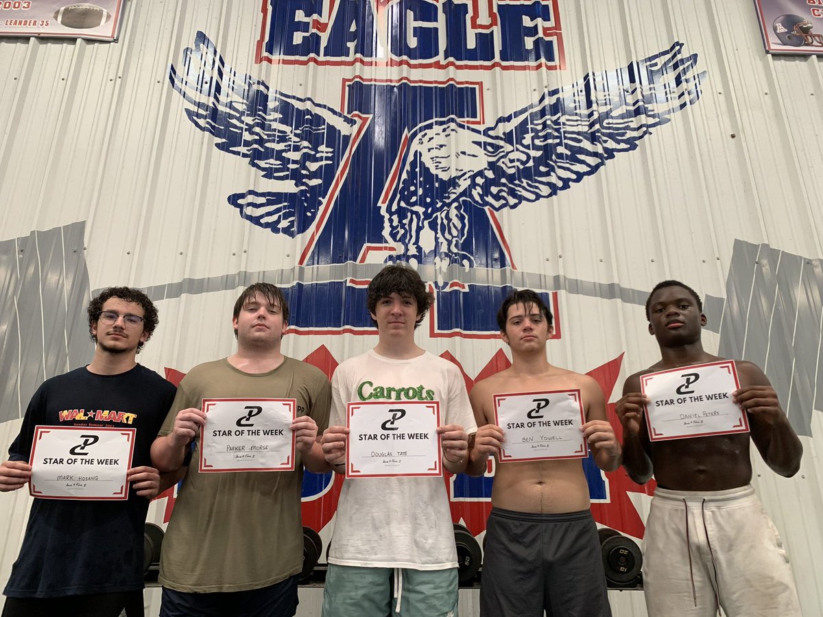 PCnowisthetime's tweet image. Average people wait for the perfect time to give their best.

The Allen Eagles know that the time is NOW! Rain or shine-morning or night. Give them a time and place and they’ll be ready. 

When you’re built in the barn.. it means more❗️

Congrats to our week 6 Stars of the Week!
