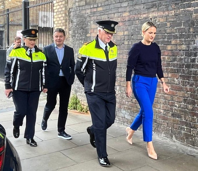 So, let me get this straight. Helen McEntee's fashion parade around Store street in a pair of M&S blues accompanied by 2 Liqourice allsorts, was meant to convince us all that Dublin is somehow safe? That's like sticking your hand up the arse of a stuffed Lion and saying it…