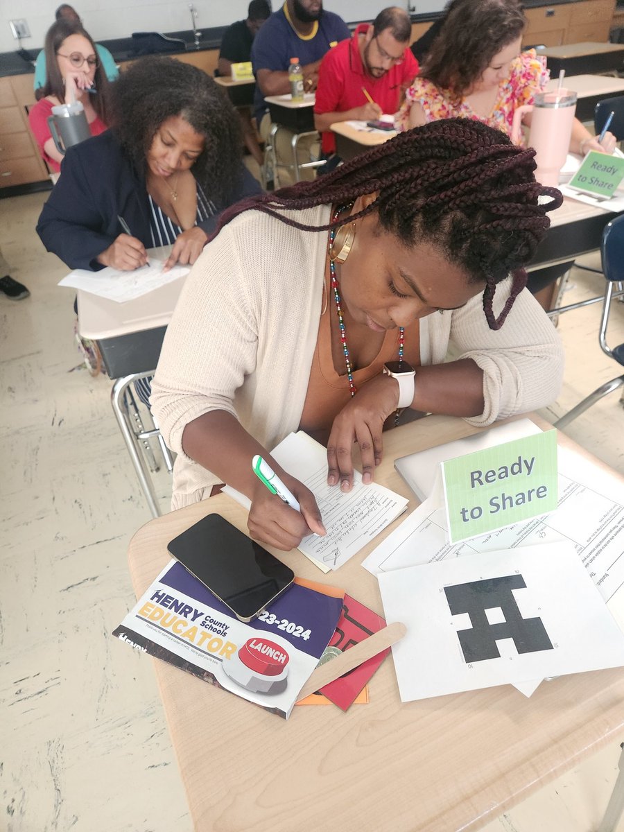 stacyrsalter's tweet photo. #EducatorsLaunch2023 Choice Day, 3 sessions of High Impact Instructional Strategies - Quick Write. Quick way to add writing in math. @Math_HCS @HenryCountyBOE #TotalParticipationTechniques https://t.co/6wXk3hAw8w