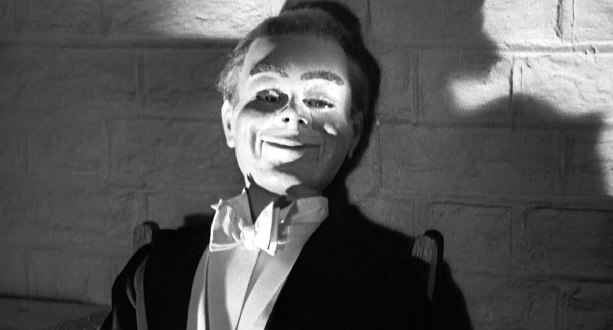 DipswitchDan's tweet image. He looks like a vent figure who REALLY wants ham. 
I rest my case. 
#MST3K
#DevilDoll