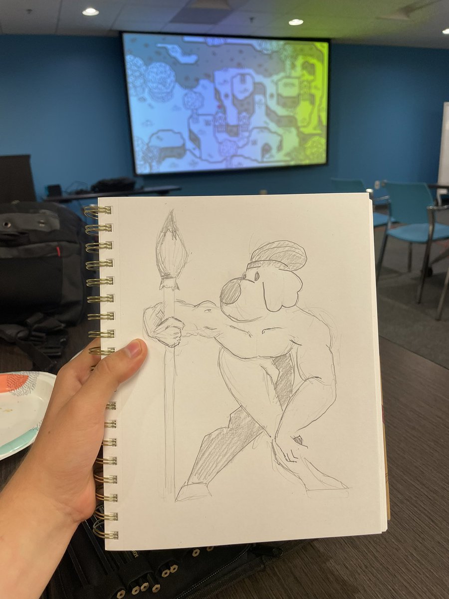 KaderaZachary's tweet photo. Drawin chicory at the triangle interactive arts meet :p https://t.co/Y30DSNds34
