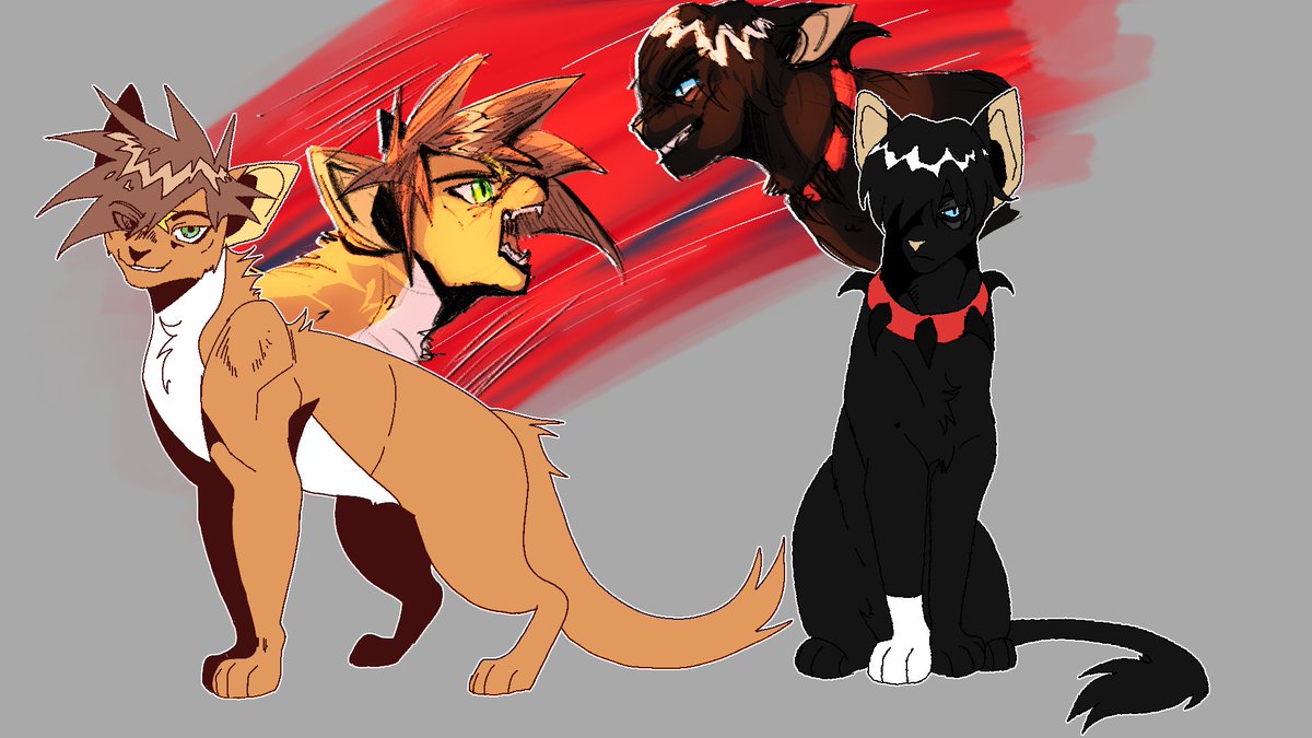 AkemiViera's tweet photo. #warriorcats bones shatter. The designs are so rad🥲 https://t.co/z7fGeRNpeX