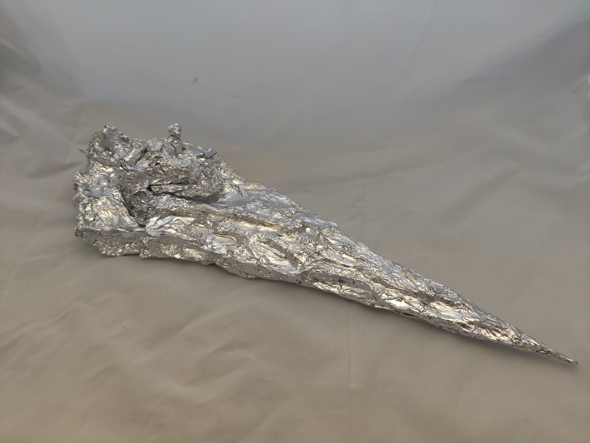 foil_guy's tweet photo. Finalizer from Star Wars - Aluminum Foil Sculpture
#foil #Sculpture #art #fanart #finalizer #starwars #starwarsfanart #starwarsart #disney #stardestroyer #firstorder https://t.co/hfZ5WUFOsJ