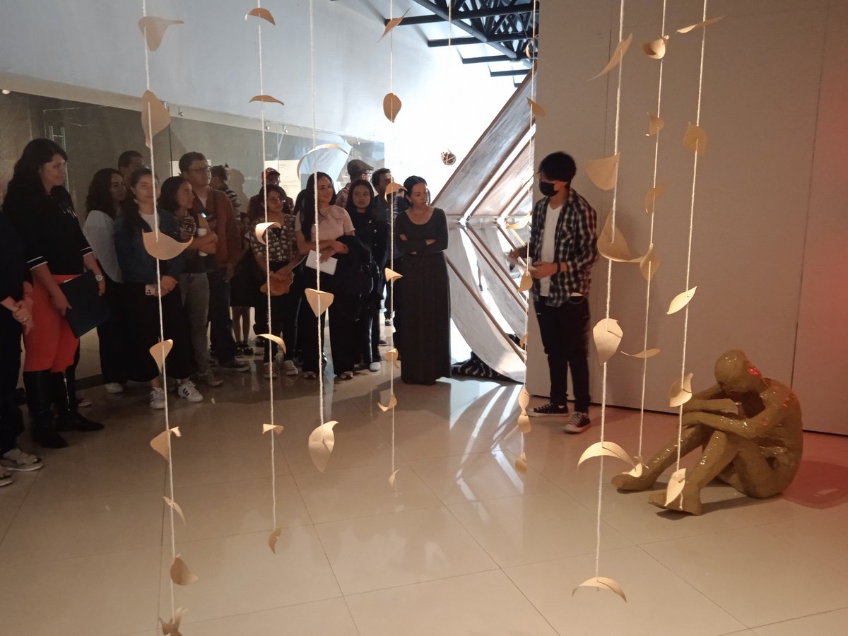 MUGAMTB1's tweet photo. Como parte de los trabajos de la 13a. Jornada de la Escuela de la Plástica Mexiquense, se inauguró "Telarañas. Instalación",  18 trabajos, dirigidos por la Maestra Natasha Gray.
Visita #MuseoGaleríaArteMexiquenseTorresBicentenario https://t.co/M6t9hIidvc