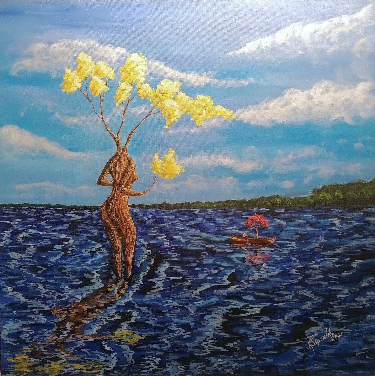 marcoreynaldi's tweet photo. Obra: de la serie "Encanto Natural"
.
.
.
#art #arte #acrilicosobrelienzo #canvas #canvaspainting #artesvisuales #artesplasticas #visualart #medioambiente #ecology #arteparaguay #arteparaguayo #artistaparaguayo #marcoreynaldi https://t.co/qfbMqUEX6q