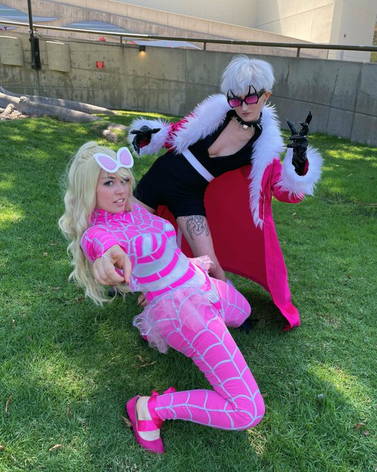 Happy Barbie day from Spider-Barbie and Ken Cat!! 🕷️💗🐈&zwj;⬛ https://t.co/6NI4JE9kyQ