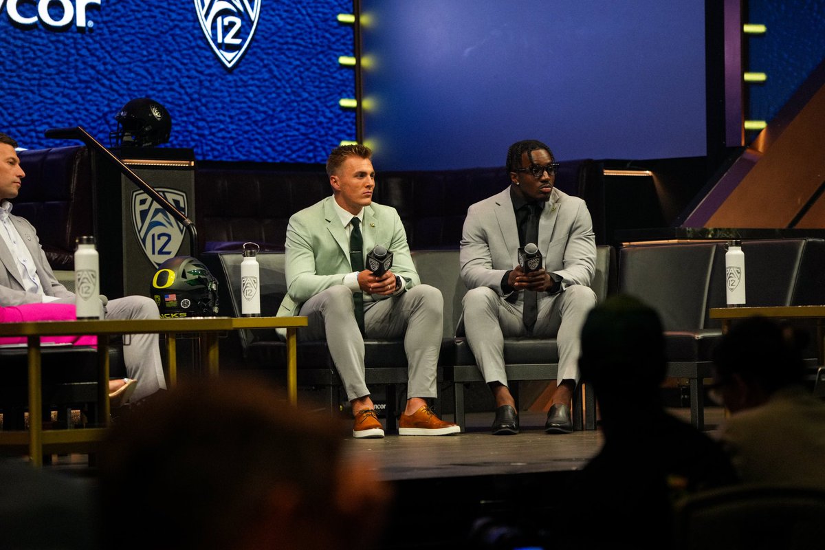 That’s a wrap from 2023 #Pac12FB Media Day 🦆

#GoDucks x @pac12