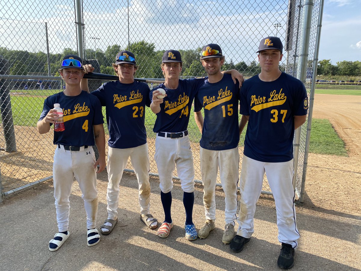pllegionbball's tweet photo. Laker Legion defeats Hopkins 8-4 to advance to Championship Saturday! Barrett had 4 more hits! Johnson and Bodine each had 2 hits! Mong picked up the win with 7 Ks in 5.2 innings! Jerdee came in and locked down the save!

Next game tomorrow at 1:30pm at Big Willow. https://t.co/CGVFqo1YKF