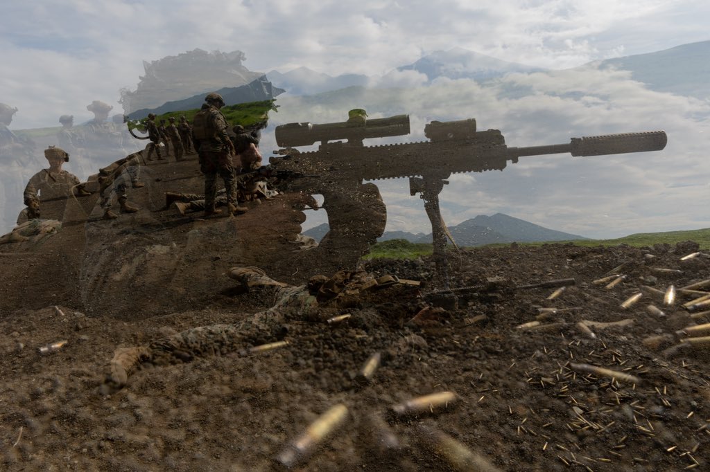 3d_Marine_Div's tweet image. Our #Marines 3d Battalion, 6th Marines, execute unknown distance live-fire training at Combined Arms Training Center Camp Fuji, Japan. 

Live-fire training is used to sustain tactical #proficiency and combat marksmanship skills.

(@USMC 📸 by Cpl Noah Masog)