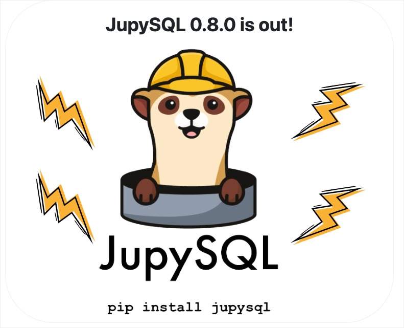 Ploomber on twitter new jupysql release now live exciting features