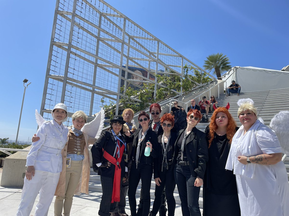‘Twas an ineffably great day #GoodOmensSDCC