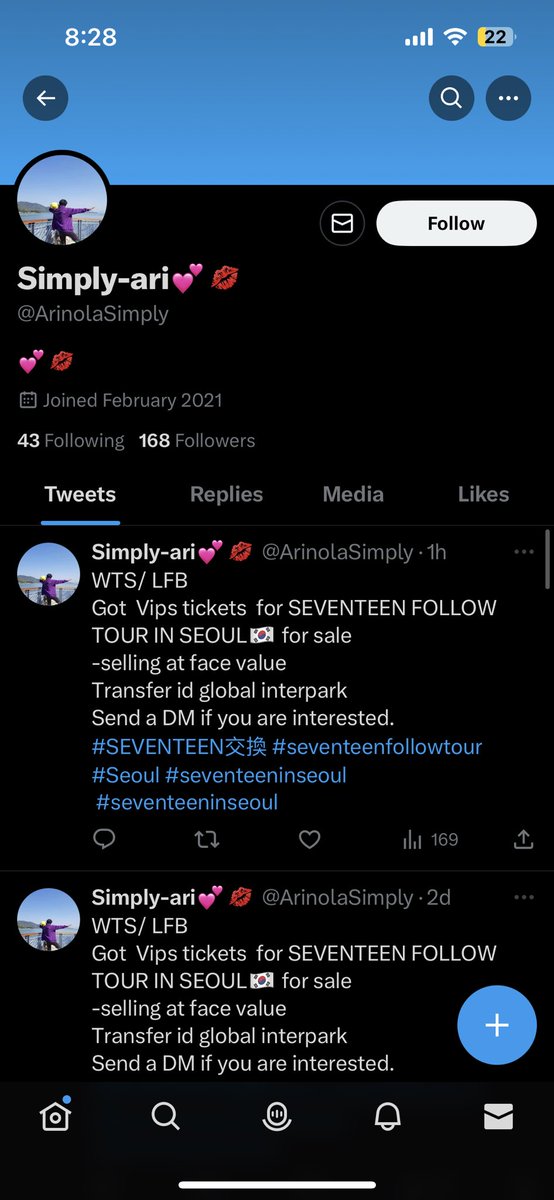 junsponytail7's tweet photo. CARATS WATCH OUT FOR THIS SCAMMER https://t.co/wMDFrloN2g
