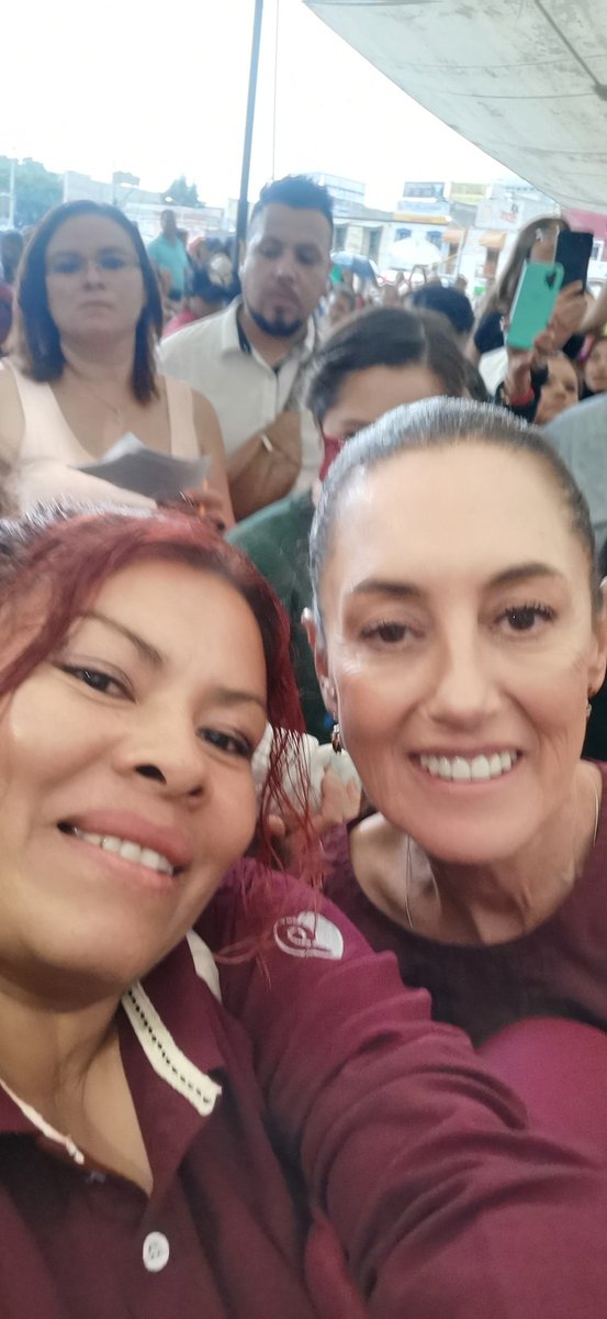 PatyMichua's tweet photo. #claudiaShenbaum 
#4T
#Morena 
#KPP❤️
#Caminemosjuntas❤️
Apoyando y sumando para
 creser y lograr👍👍👍 https://t.co/OiHEVJo780
