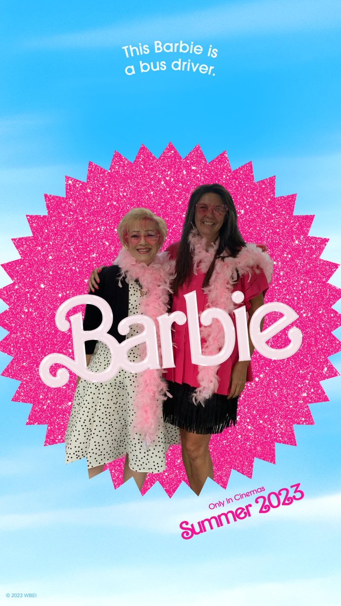 Guess where we were today?  #BarbieTheMovie
