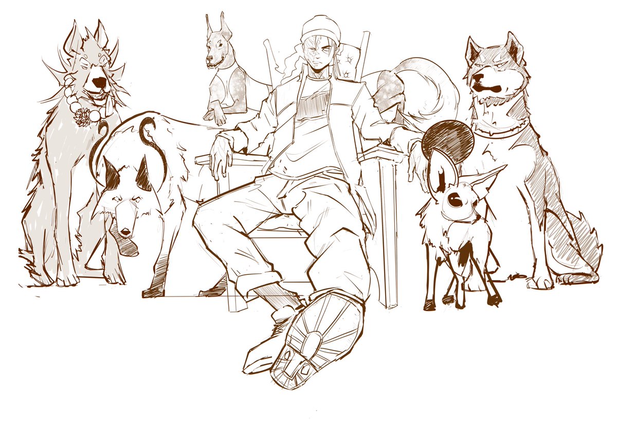 Rough sketch of <a href="/0xHarmon/">Harmon</a> x Count Harm
A Vengeful Savage.