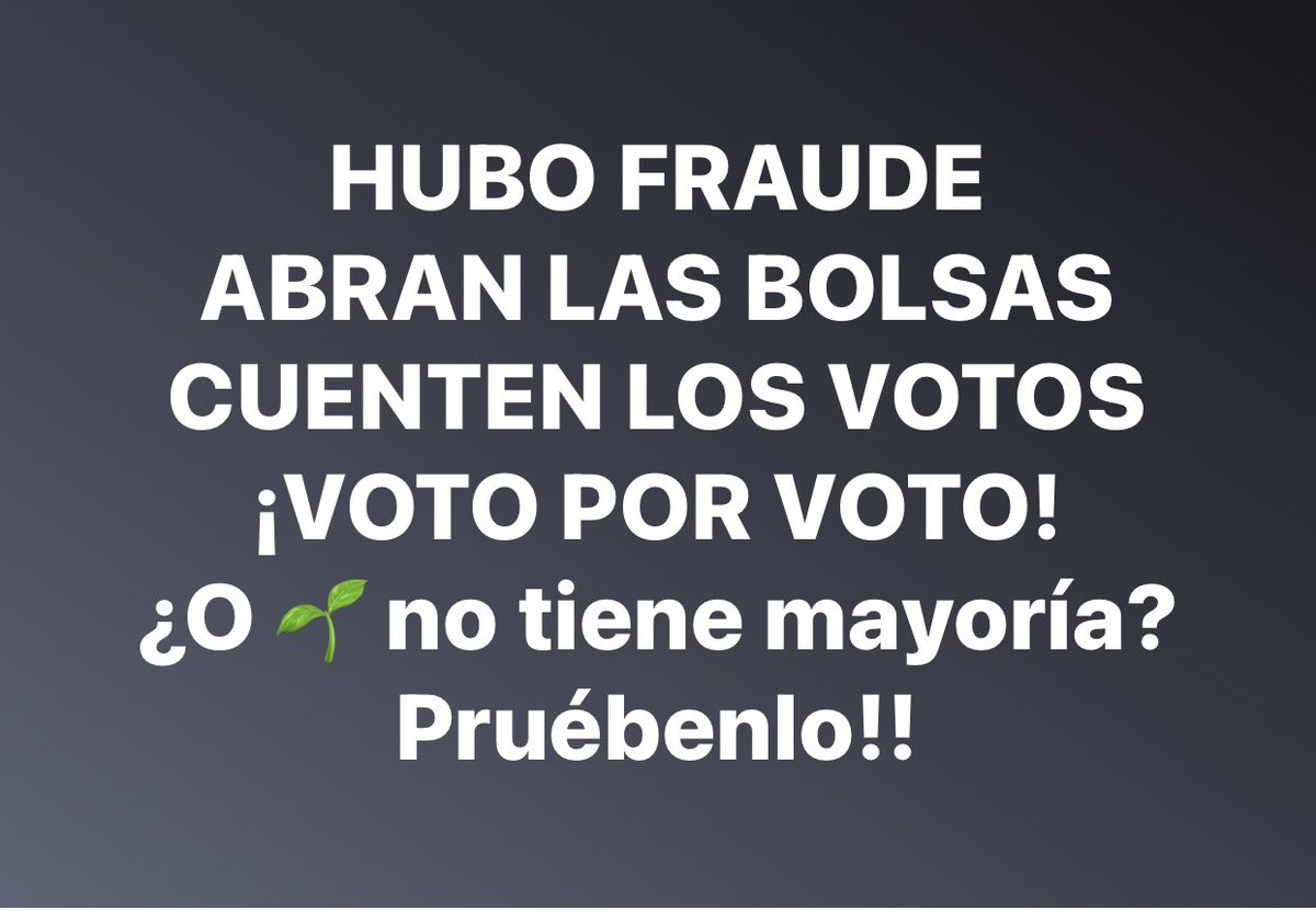 ECarolina118's tweet photo. #NoAlFraudeEnGuatemala
#NiSemillaNiUne
#NoAlSocialismo
#SemillerosTranseros
#NoTeTocaSemilla
#Falsificadores
#TSECorrupto https://t.co/HzvT1s7QdH