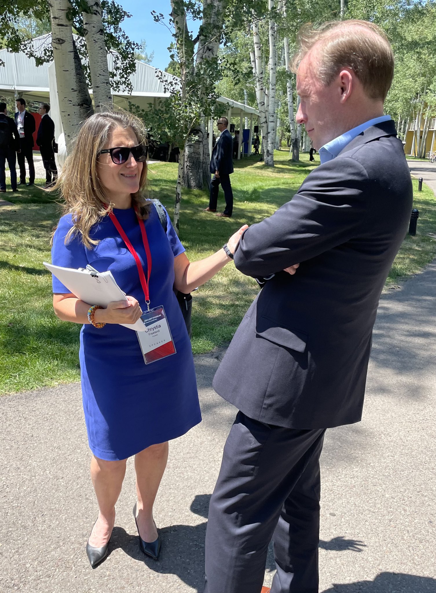 Chrystia Freeland on Twitter: "Great to talk to a very important