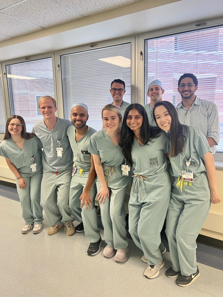 So very grateful for the opportunity to teach and learn from our first cohort of <a href="/bcmhouston/">BCMHouston</a> medical students on the Acute Care Surgery service at Ben Taub hospital. Such a stellar group that represent Baylor well. <a href="/BCMGSRes/">BCM General Surgery Residency</a>