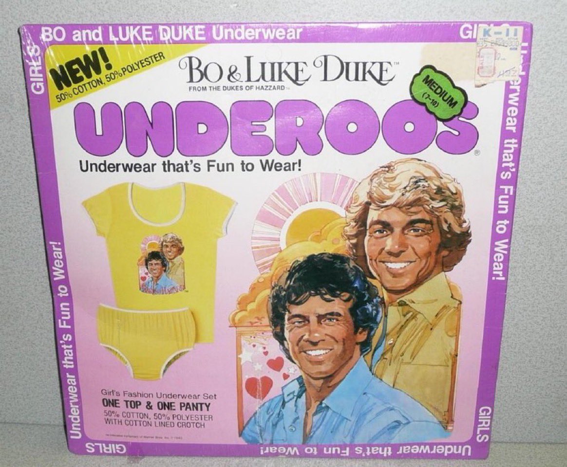 The line has to be drawn somewhere. And I’m drawing it at “Children’s underwear depicting Tom Wopat.”