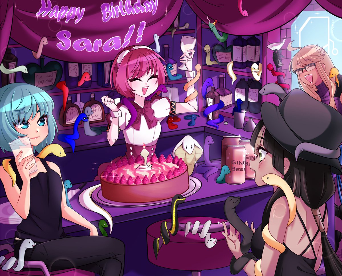 Rita and. Her gang in gacha club