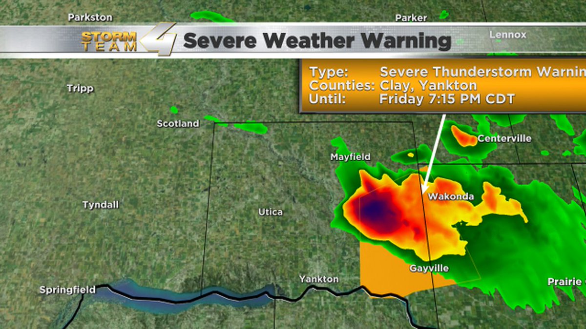 Yankton County severe weather alert.  For more details click here. ktiv.com/category/16252…