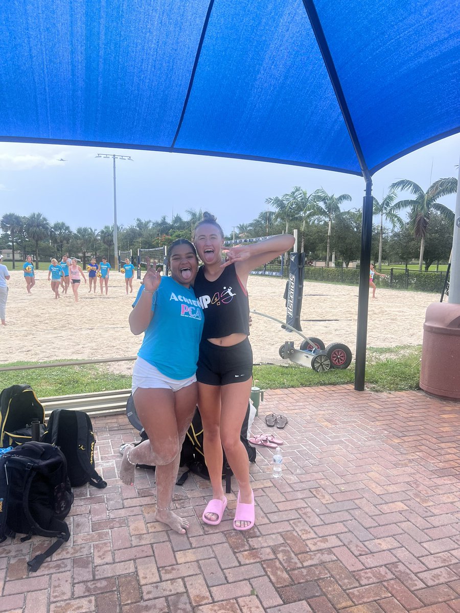 Made it to gold at <a href="/USAVBeach/">USAV Beach</a> Nationals with Aolani! Thank you to everyone who helped this happen, so grateful I got the opportunity to play here! Check out my instagram at @phoenixfogelvb26  for highlights!